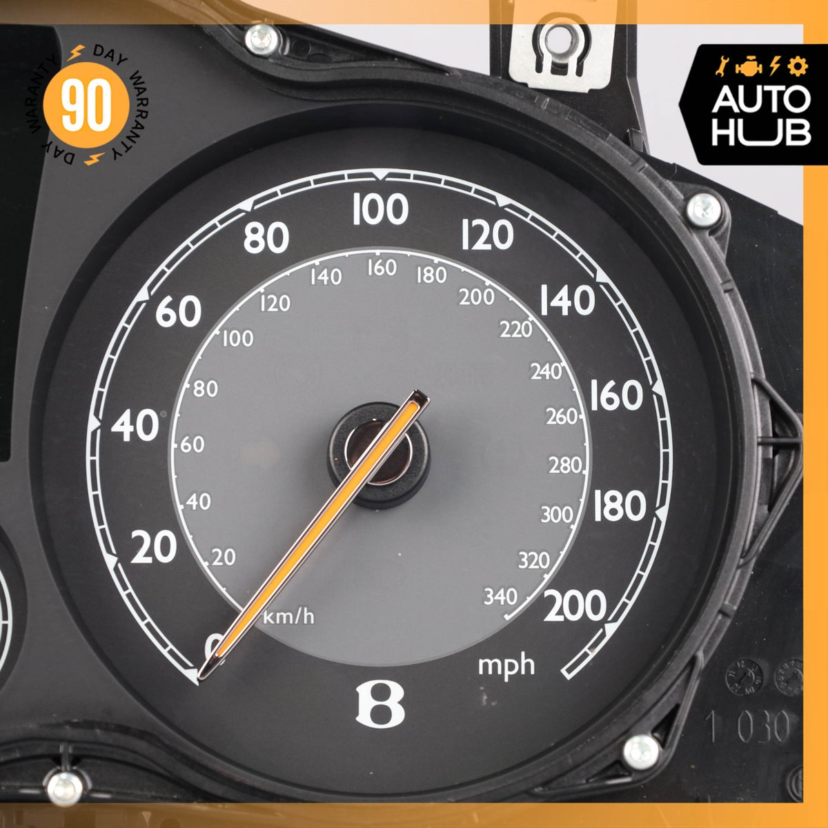 13-14 Bentley Continental GTC GT Instrument Cluster Speedometer OEM 49k - photo 5