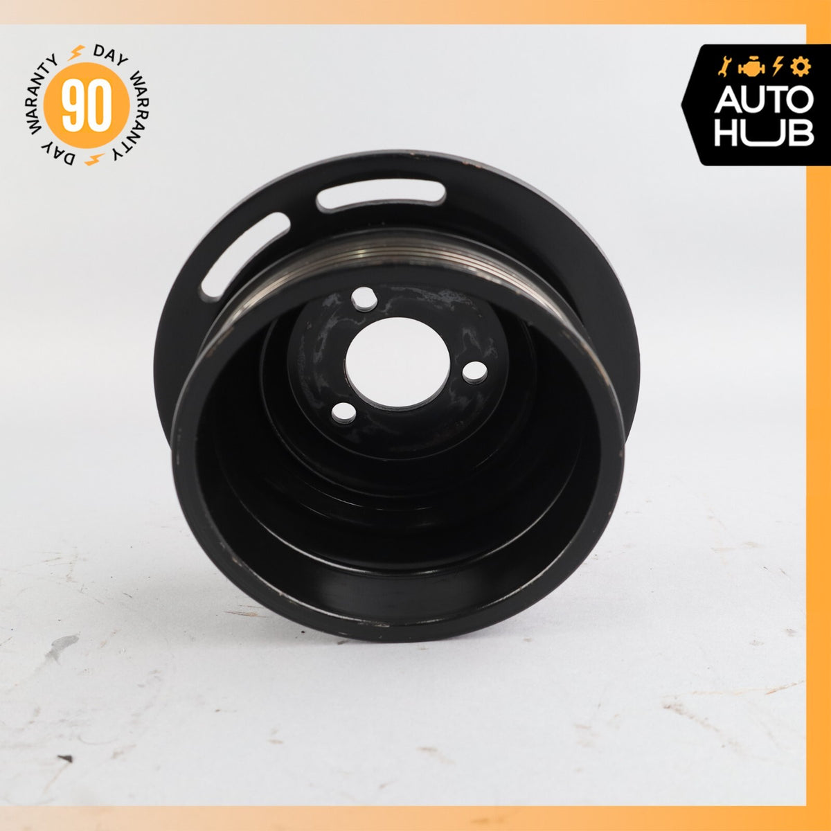 03-06 Mercedes R230 SL500 SL55 Tandem Power Steering Pump Pulley 0004661515 OEM - photo 5