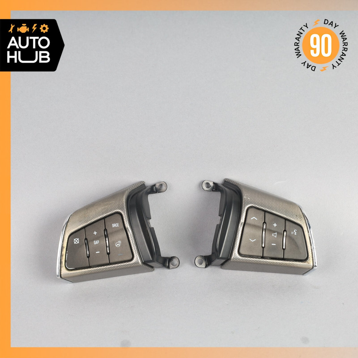 2008 Cadillac XLR Steering Wheel Control Switch Buttons w/Trim OEM - photo 1
