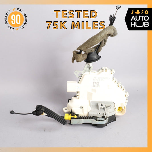 12-15 Audi C7 A6 S6 Front Left Door Lock Actuator OEM 75k - photo 1