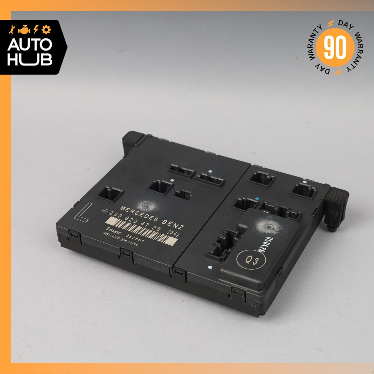 03-12 Mercedes R230 SL500 SL550 Door Control Module Left Driver Side OEM - photo 1