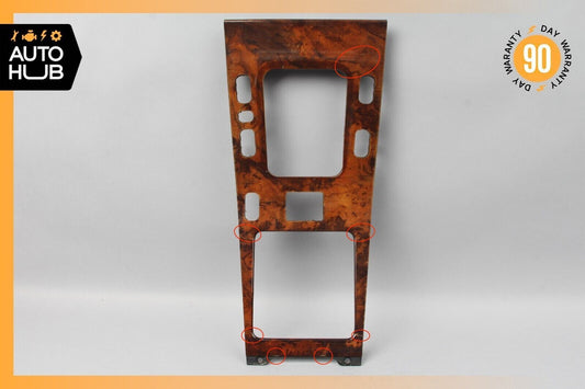 02-05 Mercedes W163 ML500 ML350 Center Console Shifter Trim Bezel Wood OEM - photo 1