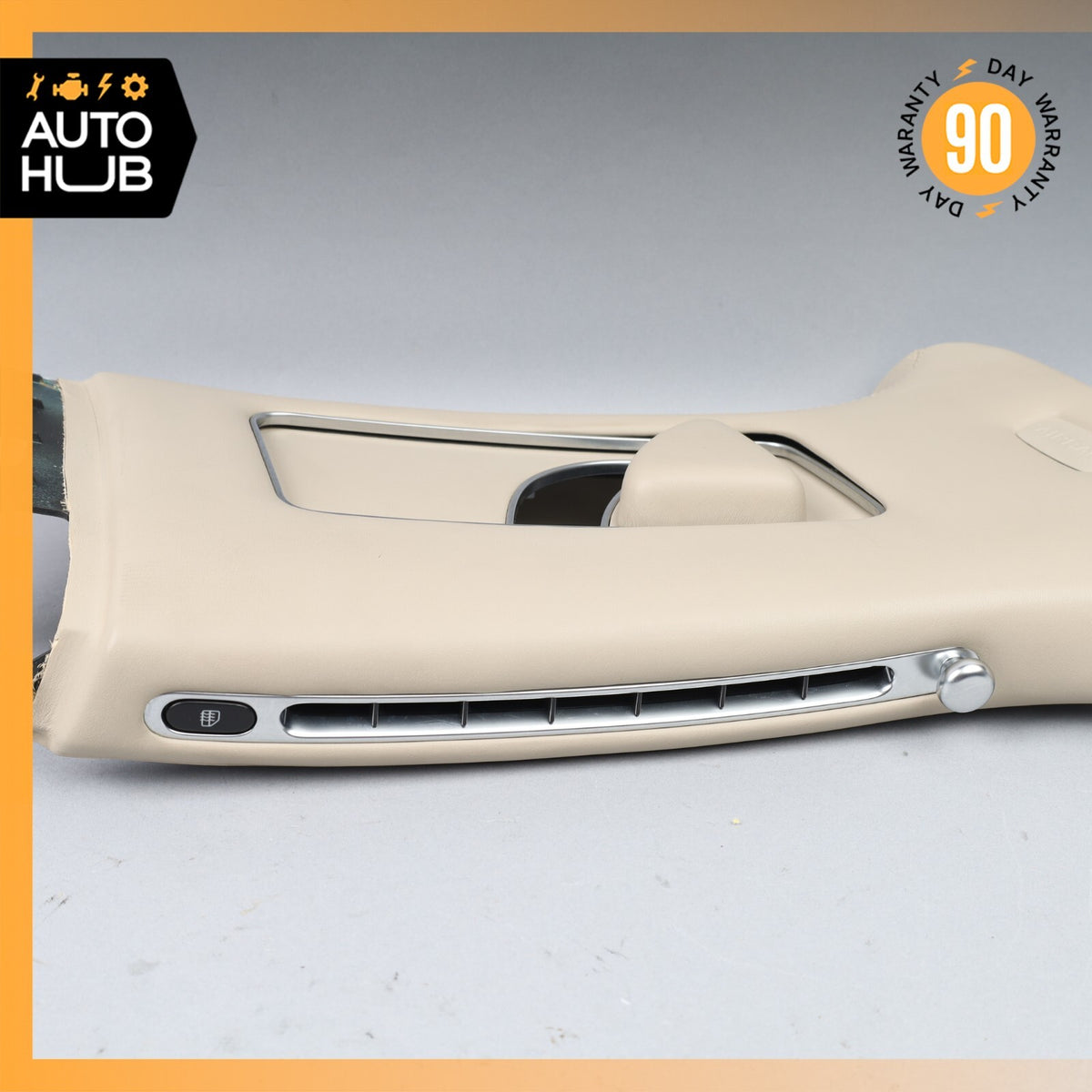 Bentley Continental Flying Spur Right Side Upper B-Pillar Cover Trim OEM 80k - photo 8