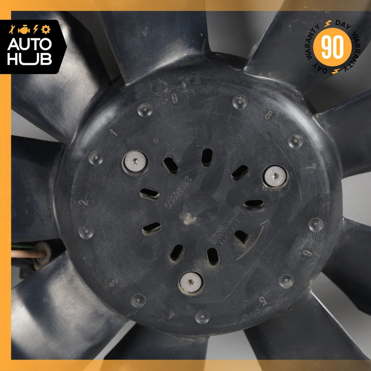 16-18 Audi 8V A3 E-Tron Engine Motor Radiator Cooling Fan Motor w/Blade OEM 78k - photo 8