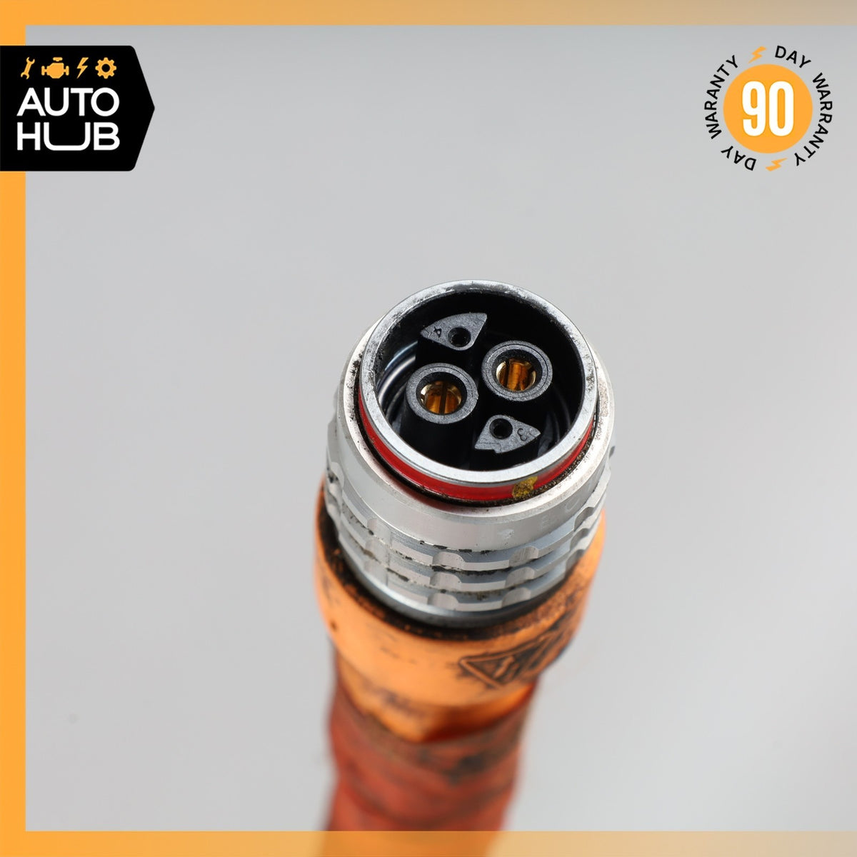 15-18 Porsche Cayenne E-Hybrid 958 A/C AC Compressor High Voltage Wire Cable OEM - photo 7