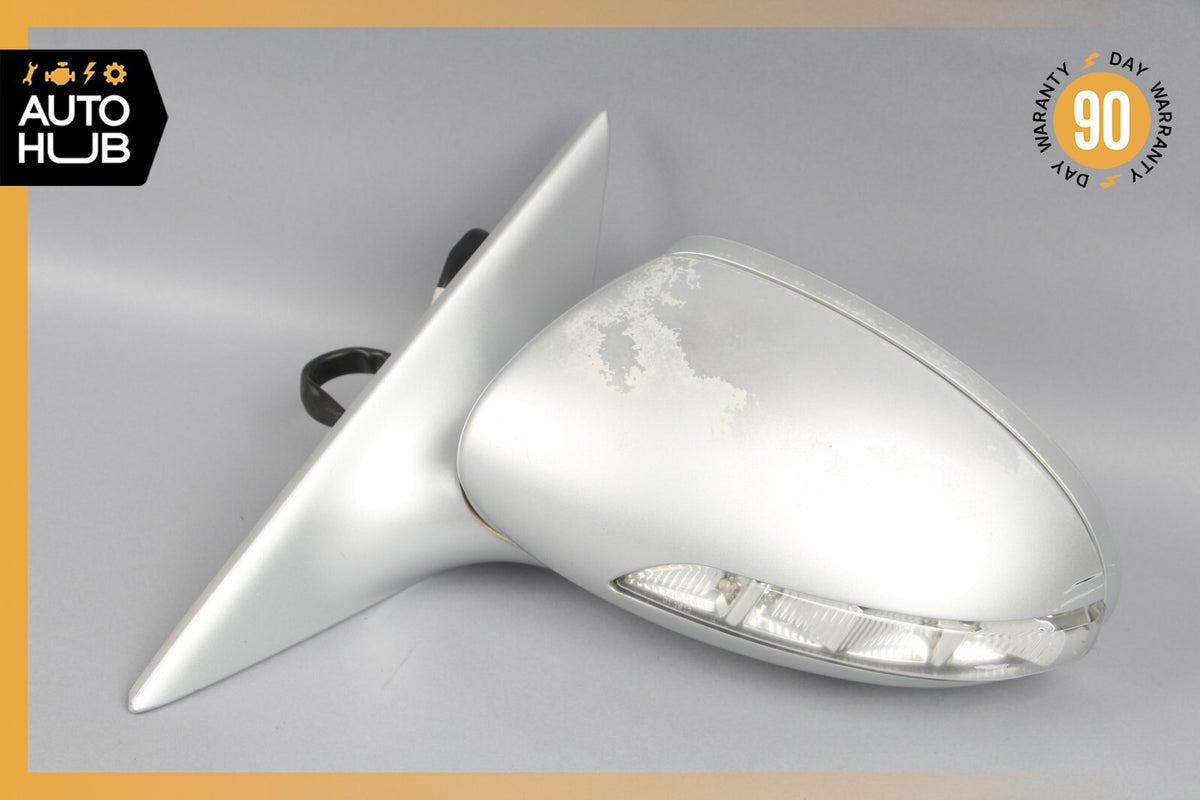 06-08 Mercedes W219 CLS500 CLS55 AMG Left Side Rear View Door Mirror Silver OEM - photo 4