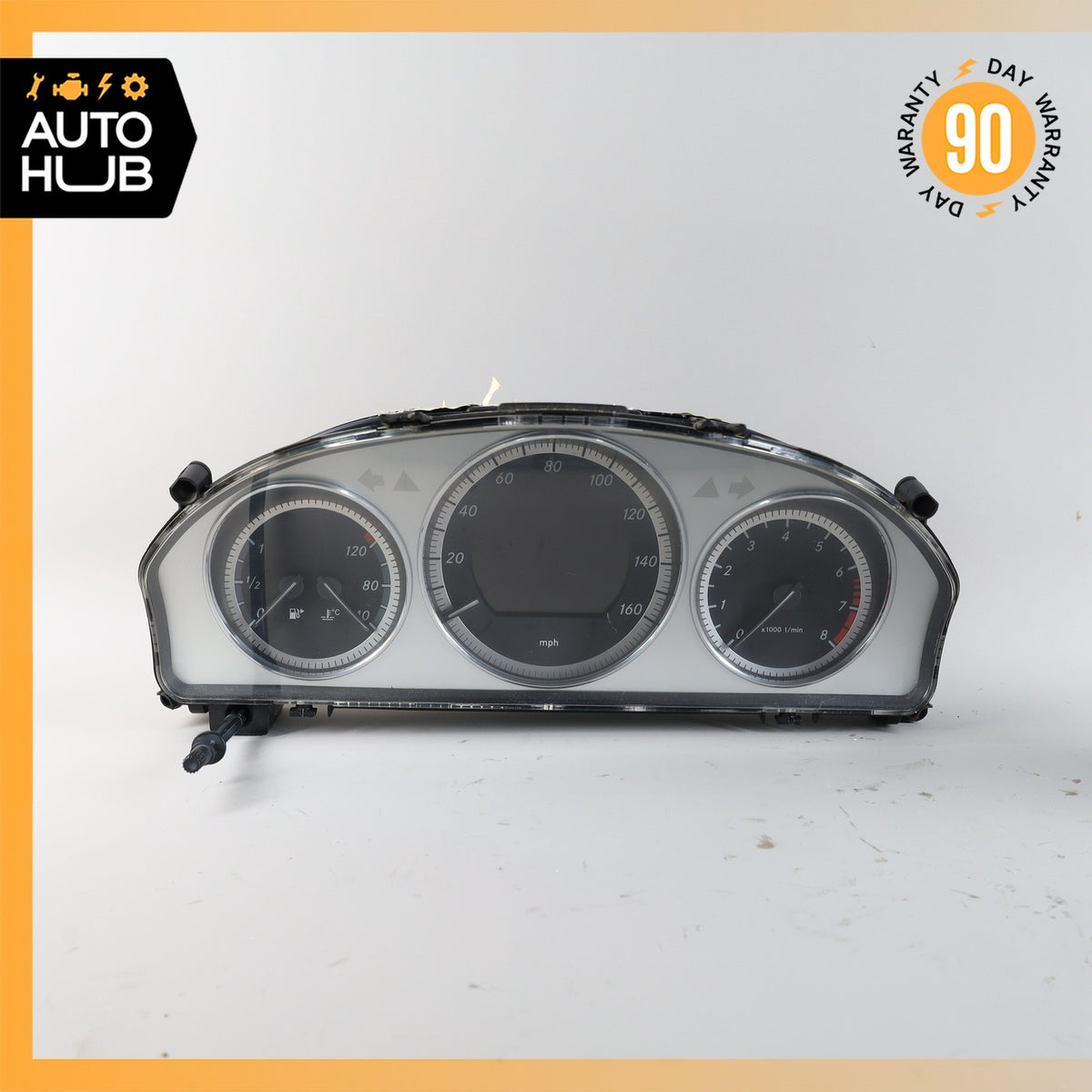 08-11 Mercedes W204 C300 C350 Instrument Speedometer Cluster 2049003800 OEM 57k - photo 2