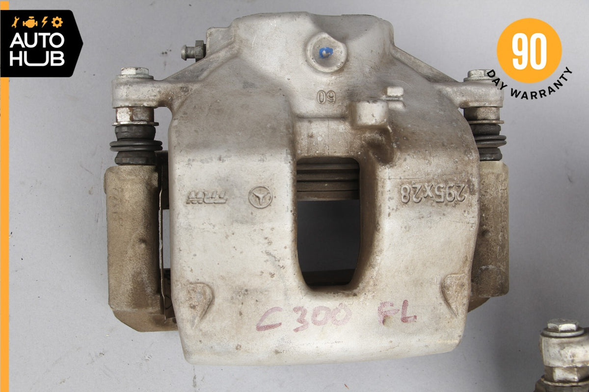 08-14 Mercedes W204 C300 C250 Front Brake Calipers Left and Right Set OEM - photo 5