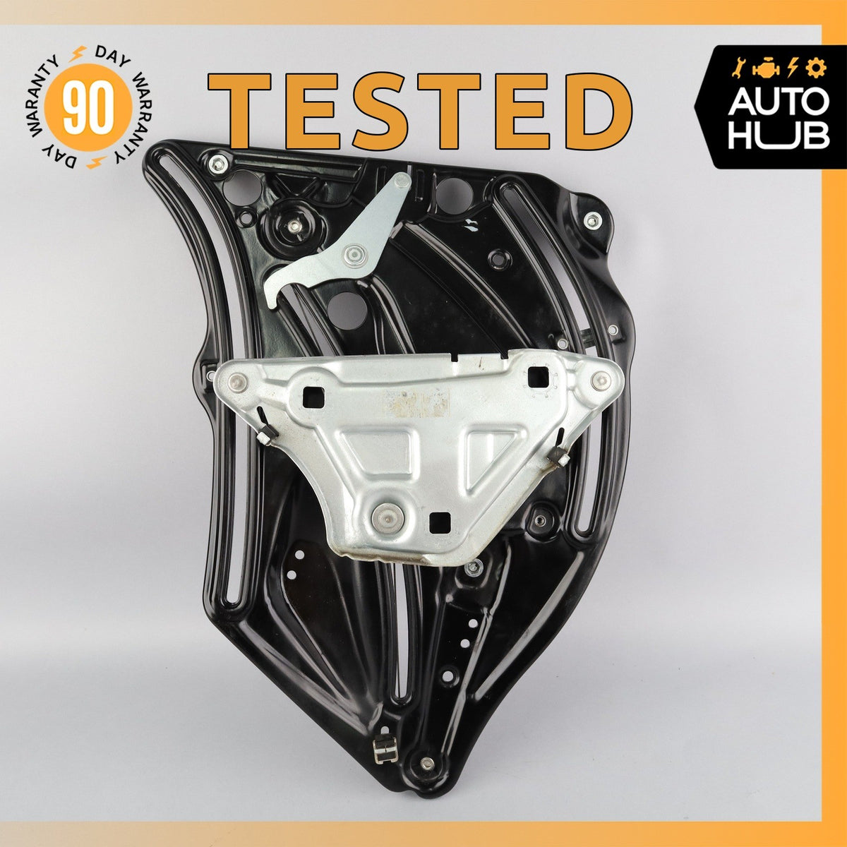 Mercedes W207 E350 E400 Coupe Rear Left Driver Side Window Regulator w/Motor OEM - photo 1