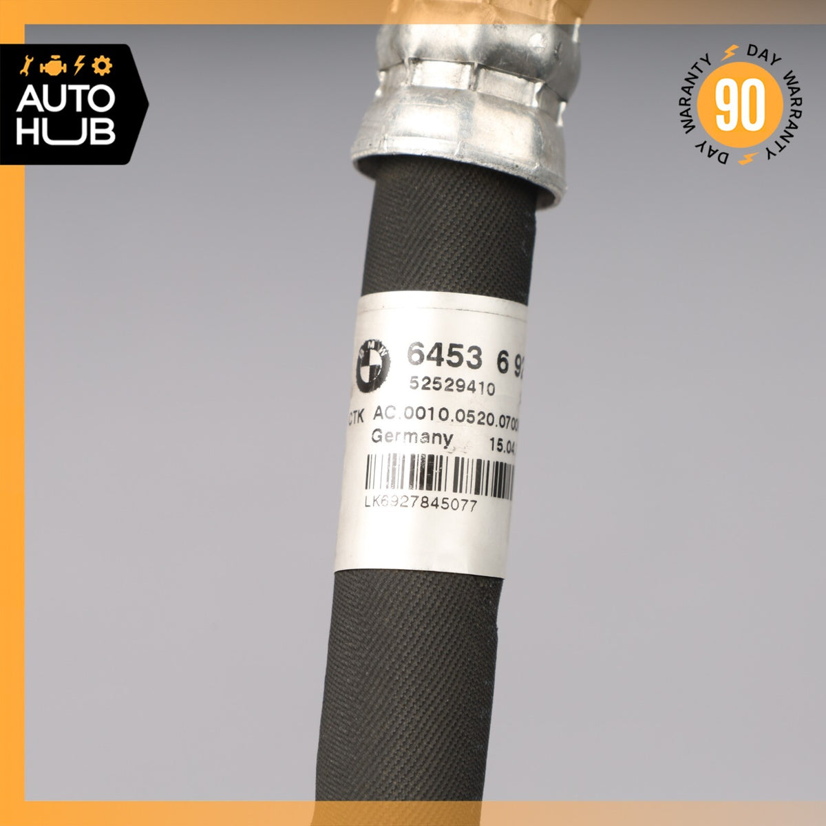 07-13 BMW E93 328i 128i A/C AC Air Conditioning Hose Pipe Line OEM 76k - photo 10