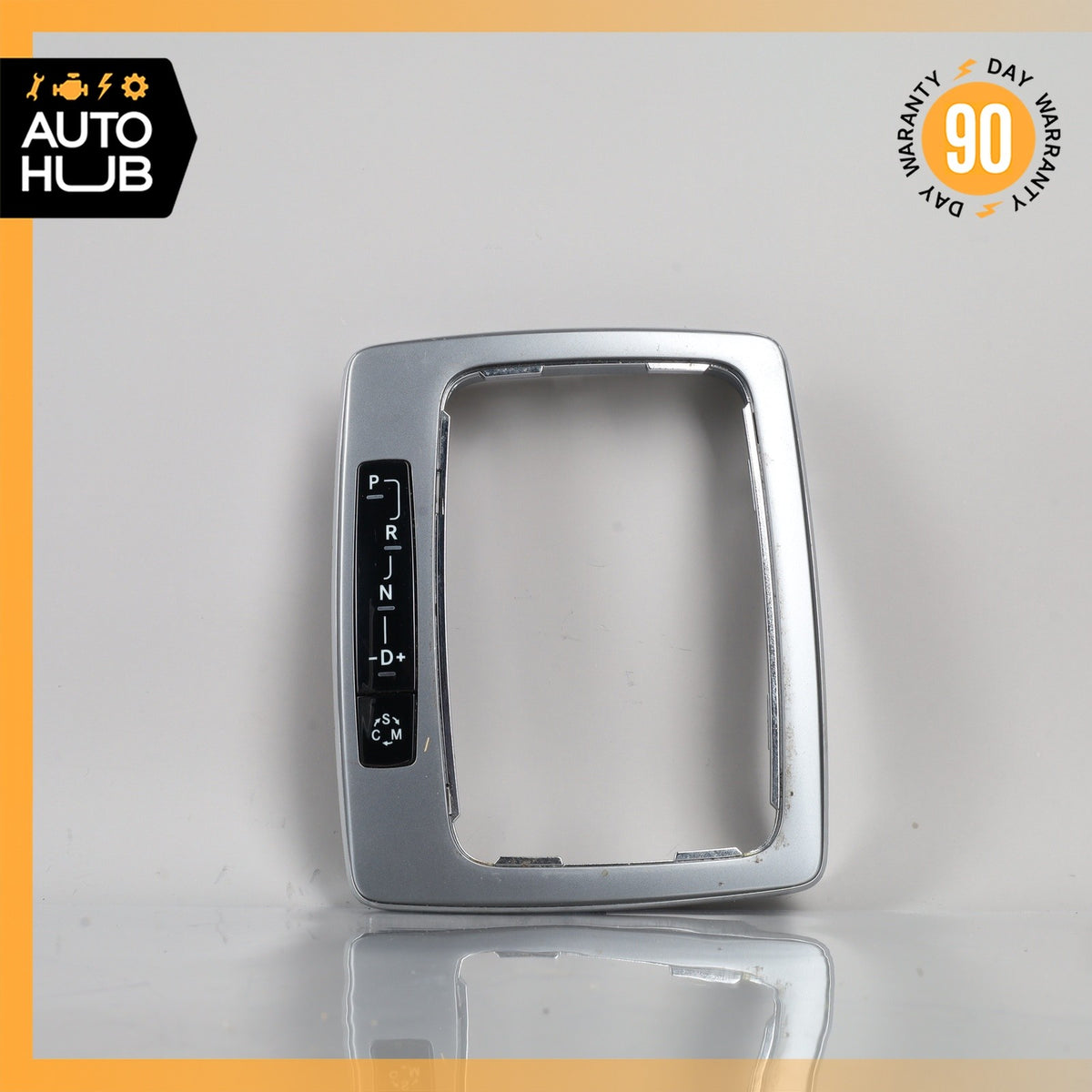 08-11 Mercedes W204 C63 AMG Shifter Center Console Shift Shifter Bezel Trim OEM - photo 5