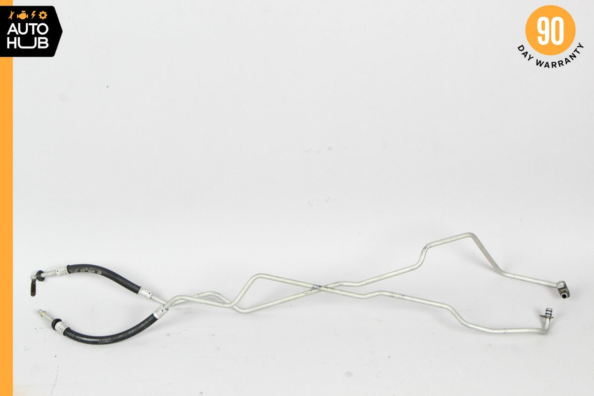 10-13 Mercedes W221 S400 Transmission Oil Cooler Line Hose Pipe Set of 2 OEM - photo 6