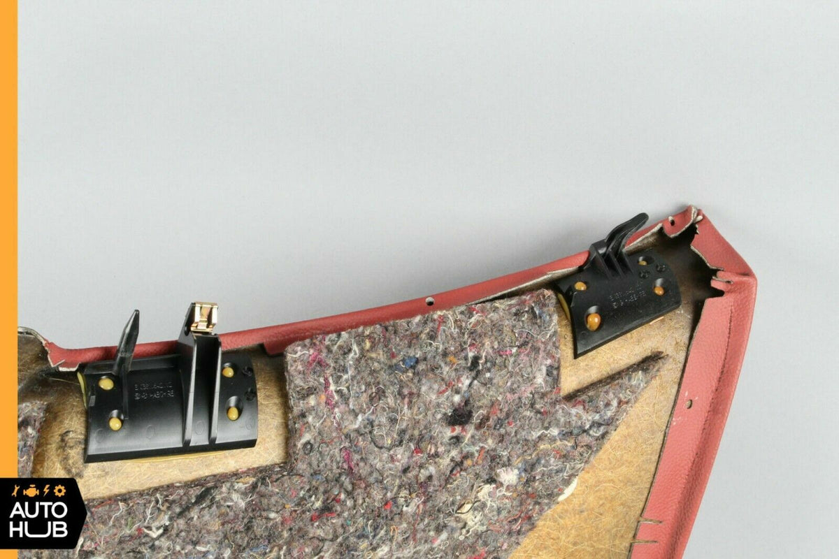 03-06 Mercede R230 SL500 SL55 Rear Right Side Interior Trim Panel Red OEM - photo 10