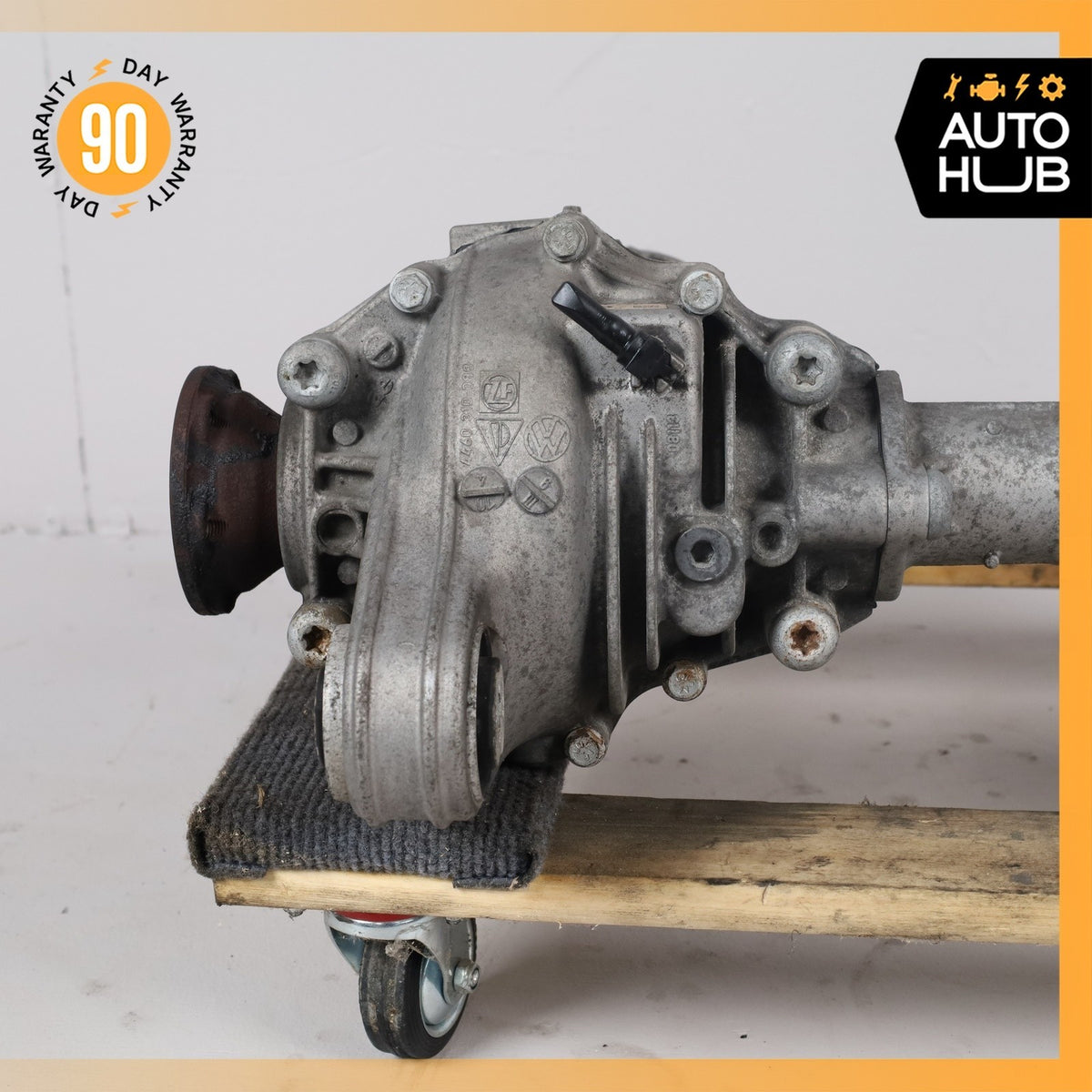 11-14 Porsche Cayenne 958 S 4.8L V8 Front Differential Axle Carrier Diff OEM - photo 4