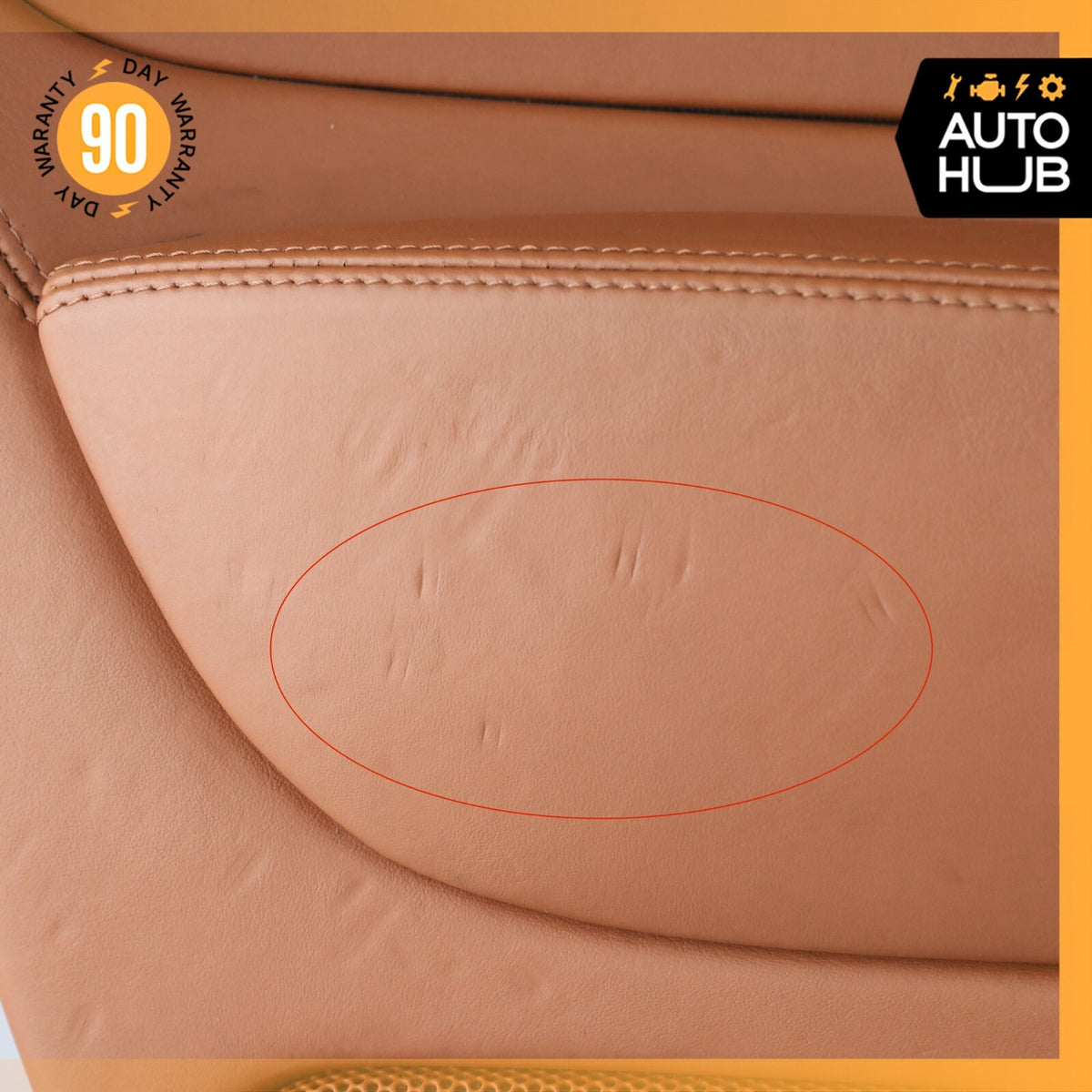 03-10 Bentley Continental GT Left Driver Side Interior Door Panel Brown OEM 53k - photo 9