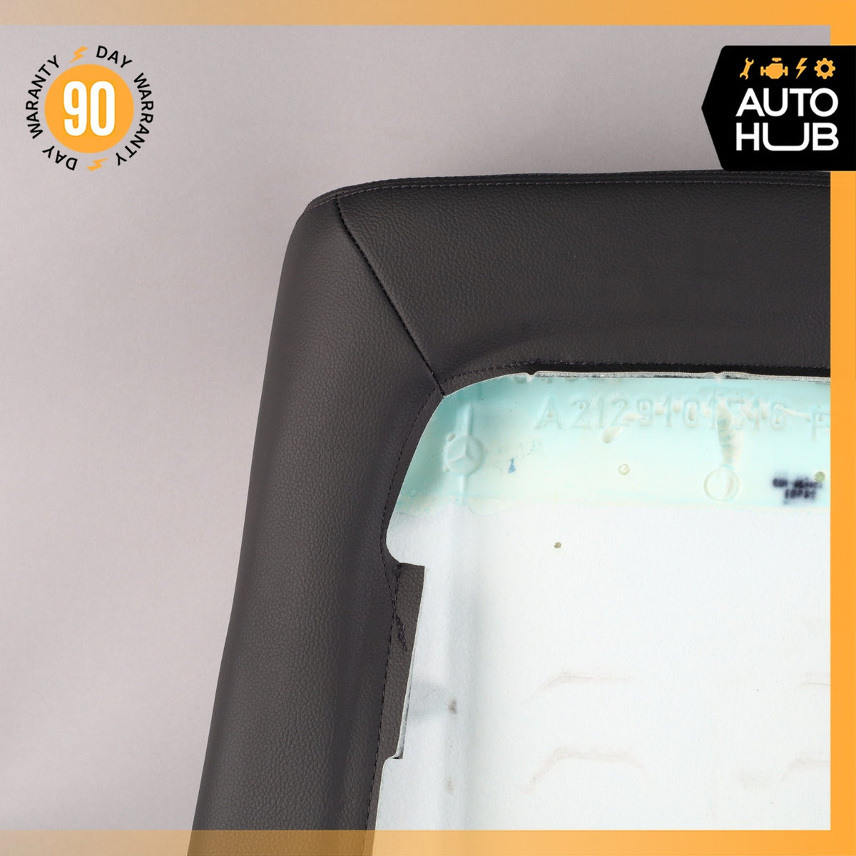 10-13 Mercedes W212 E350 E400 Front Right Seat Cushion Top Upper Black OEM - photo 9