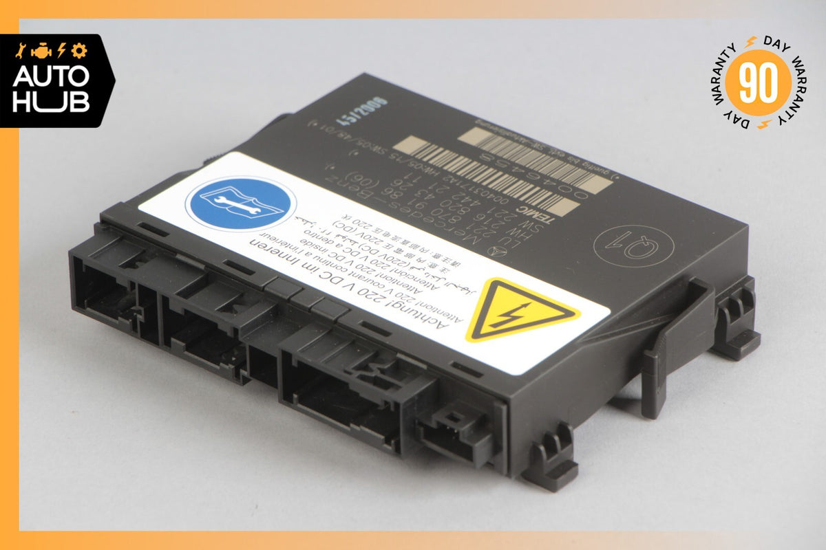 07-10 Mercedes W221 S600 Front Left or Right Seat Contour Control Module OEM - photo 4