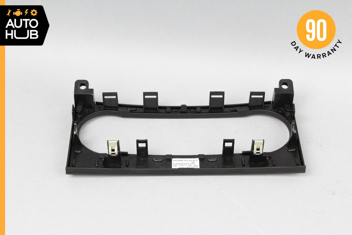 12-14 Mercedes W204 C63 C250 AC A/C Climate Control Switch Trim Bezel Black OEM - photo 9