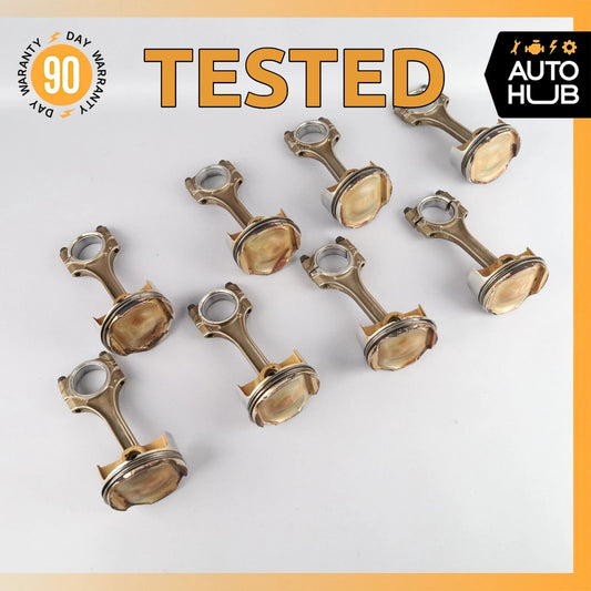13-19 Maserati GranTurismo M145 4.7L Engine Motor Piston Connecting Rod Set OEM - photo 1