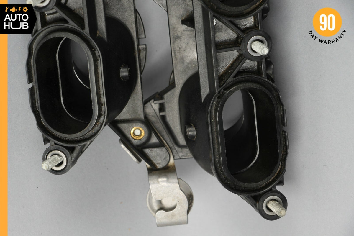12-18 Mercedes W212 E350 SLK350 C300 M276 Lower Intake Manifold Left & Right OEM - photo 5