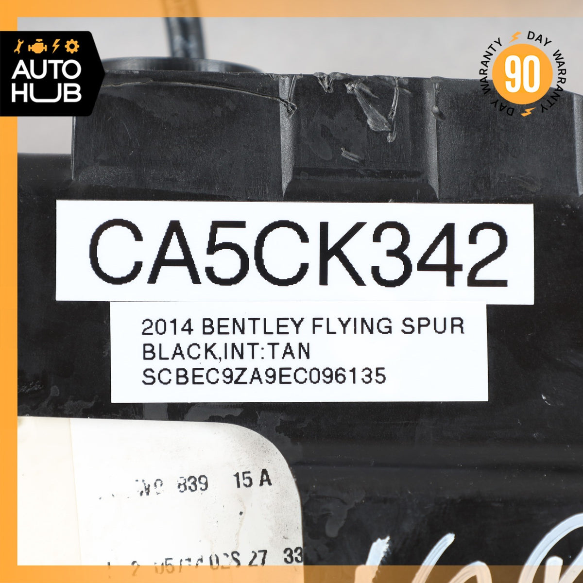 14-18 Bentley Flying Spur Rear Left Side Door Lock Latch Keyless Go OEM 40k - photo 20