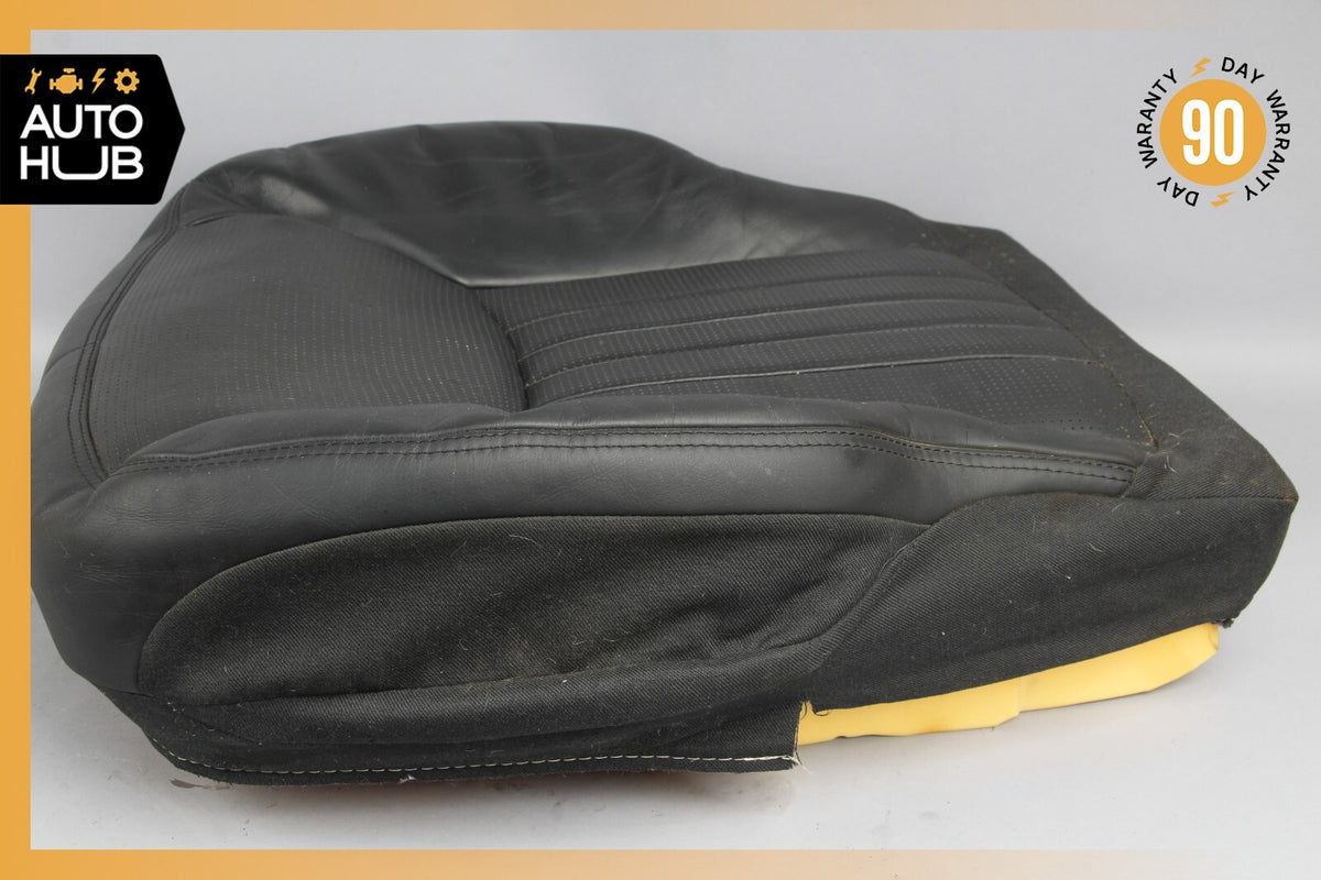 03-06 Mercedes W220 S55 S65 AMG Front Right Bottom Lower Seat Cushion Black OEM - photo 10
