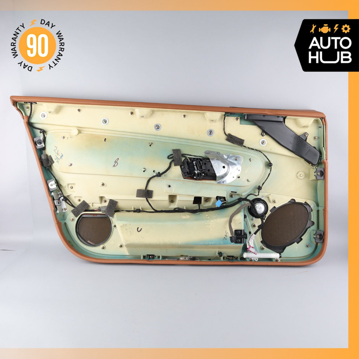 03-10 Bentley Continental GT Right Side Interior Door Panel Brown OEM 53k - photo 10
