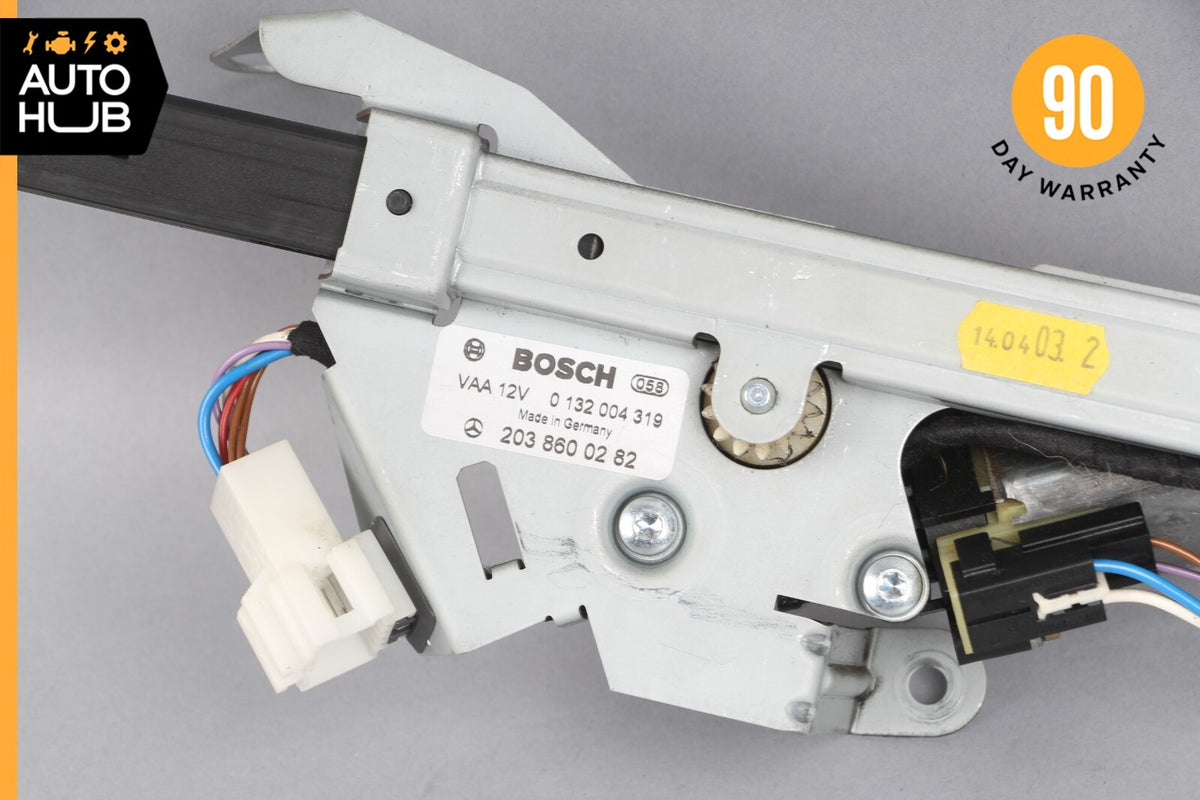 03-05 Mercedes W209 CLK500 CLK320 Front Right Side Seat Belt Feeder Motor OEM - photo 9