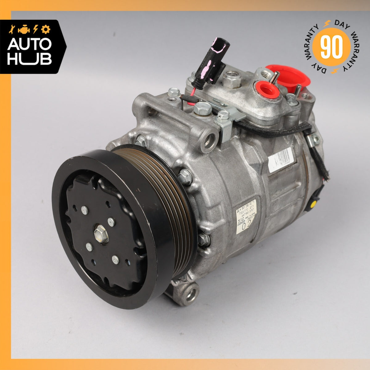 03-06 Mercedes R230 SL500 SL55 AC A/C Air Conditioning Compressor 0012300211 OEM - photo 1