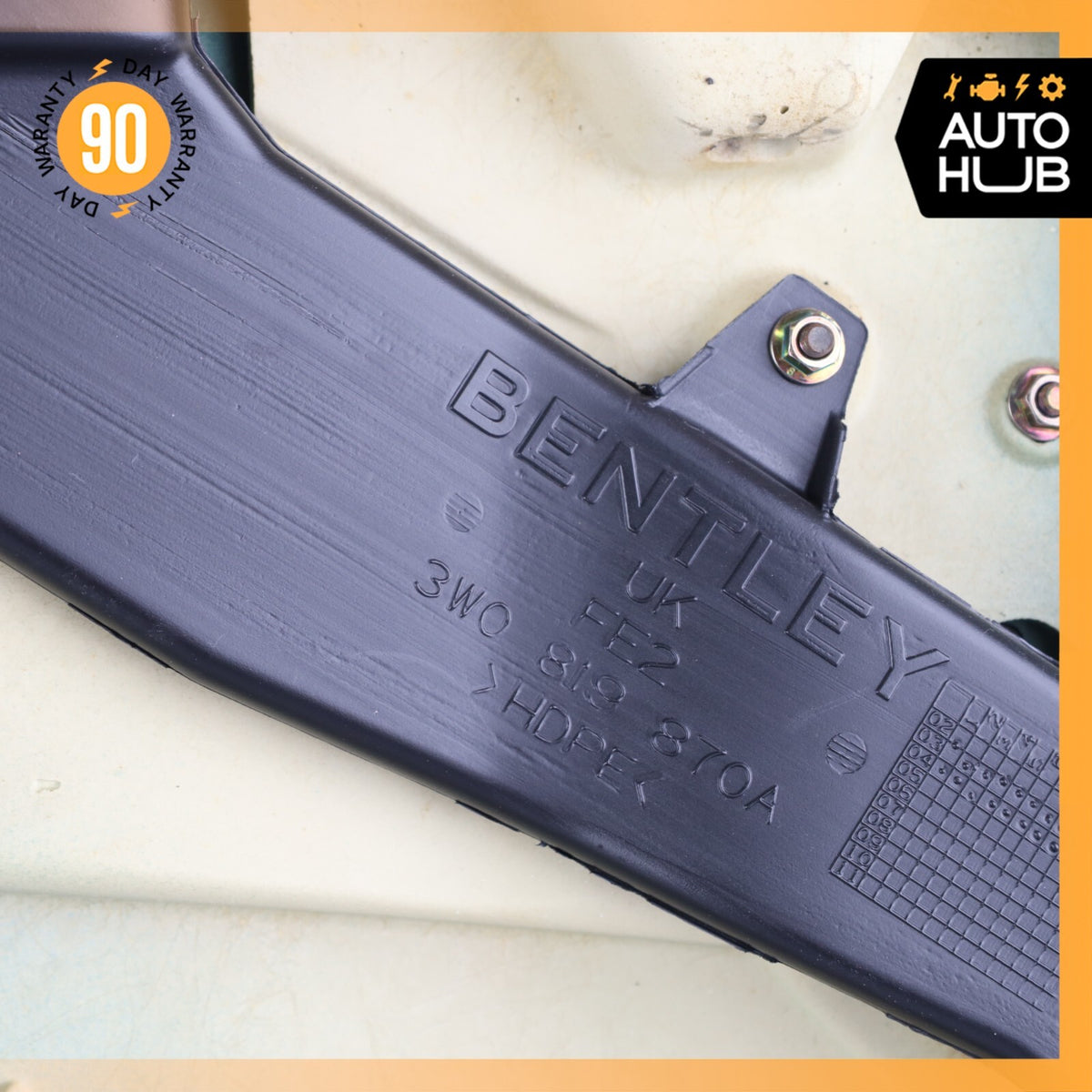 03-10 Bentley Continental GT Right Side Interior Door Panel Brown OEM 53k - photo 17