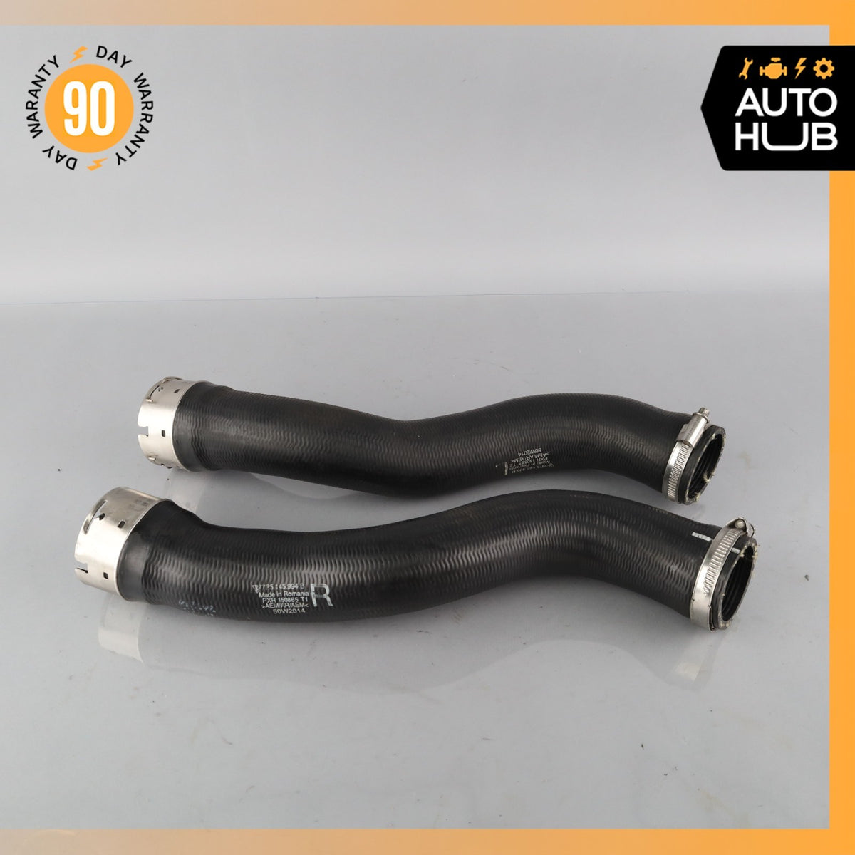 Porsche Cayenne 958 3.6L Engine Left & Right Manifold Pressure Hose Set OEM - photo 2