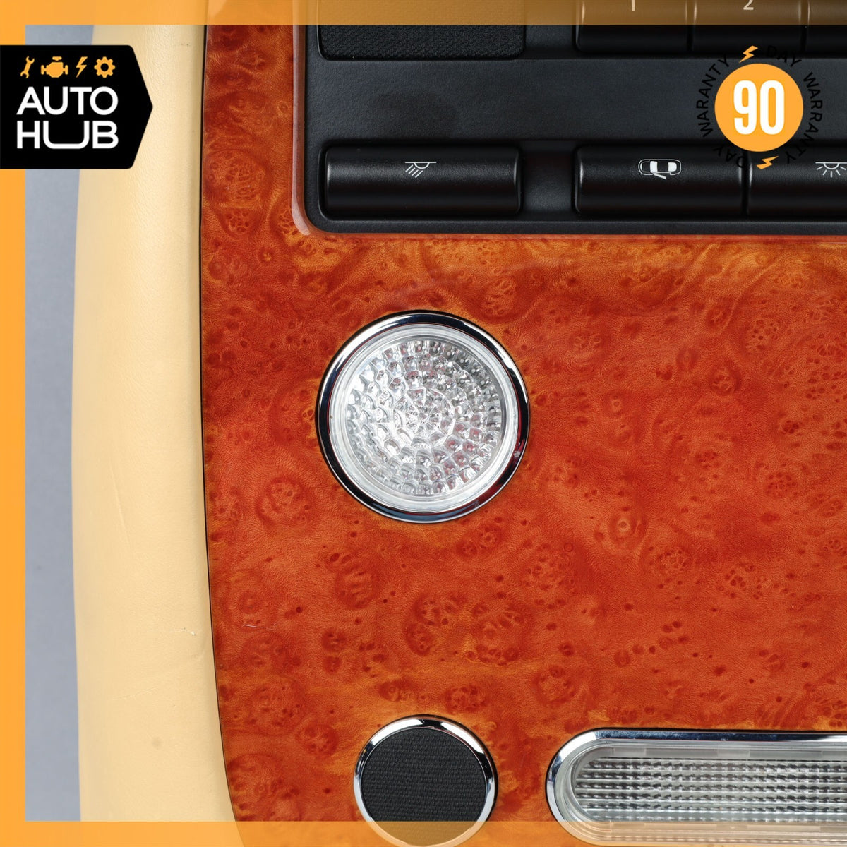 03-10 Bentley Continental GT Coupe Front Overhead Dome Light Sunroof Control OEM - photo 7