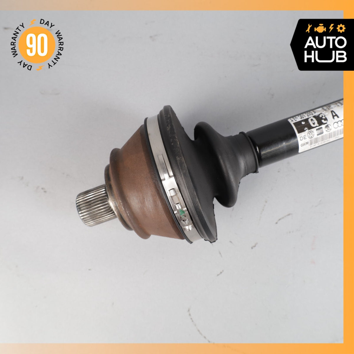 03-13 Bentley Continental GT GTC Rear Right Or Left Side Half Axle Shaft OEM - photo 3