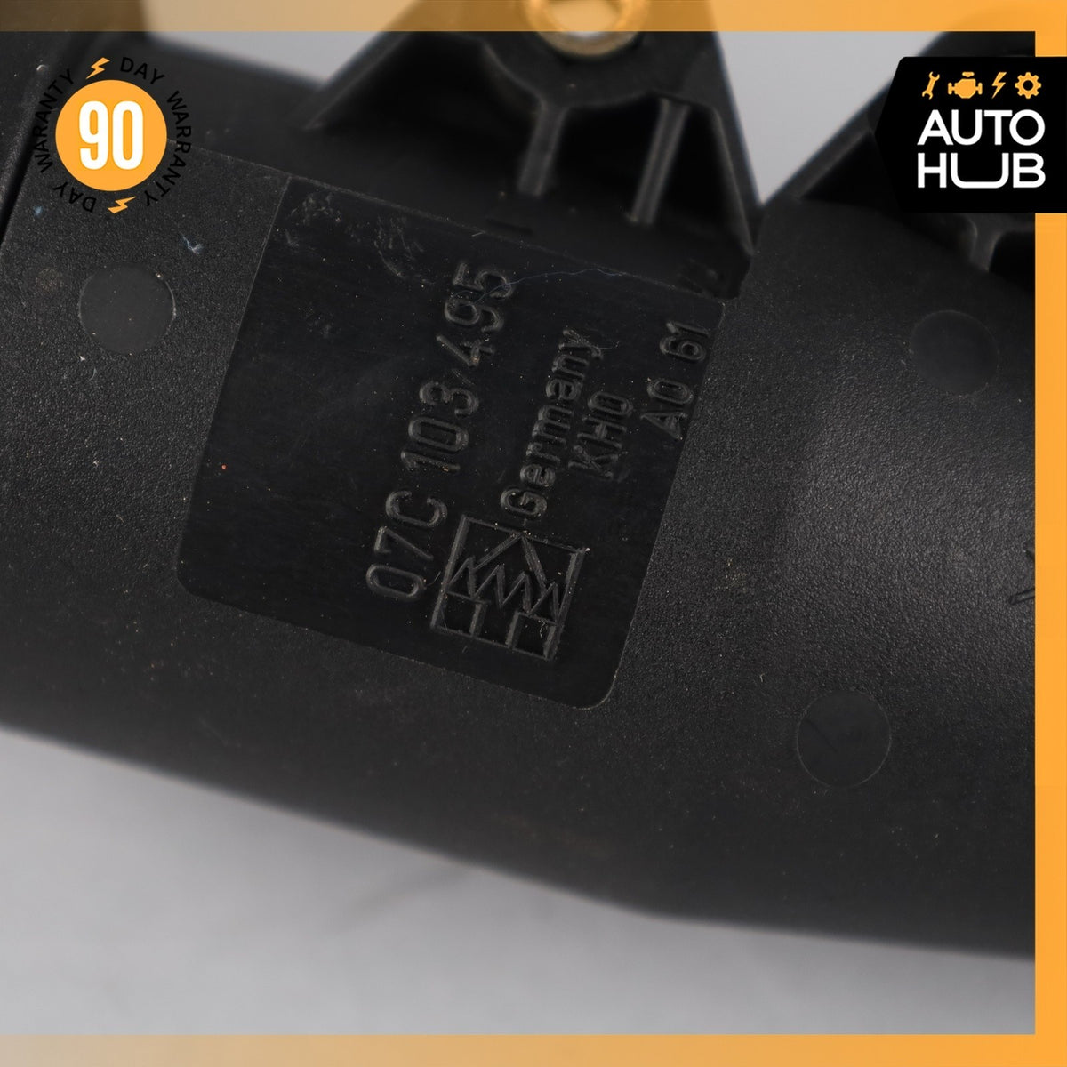 Bentley Continental GT GTC 6.0L Left Engine Oil Separator w/ Pipe 07C103495 OEM - photo 9