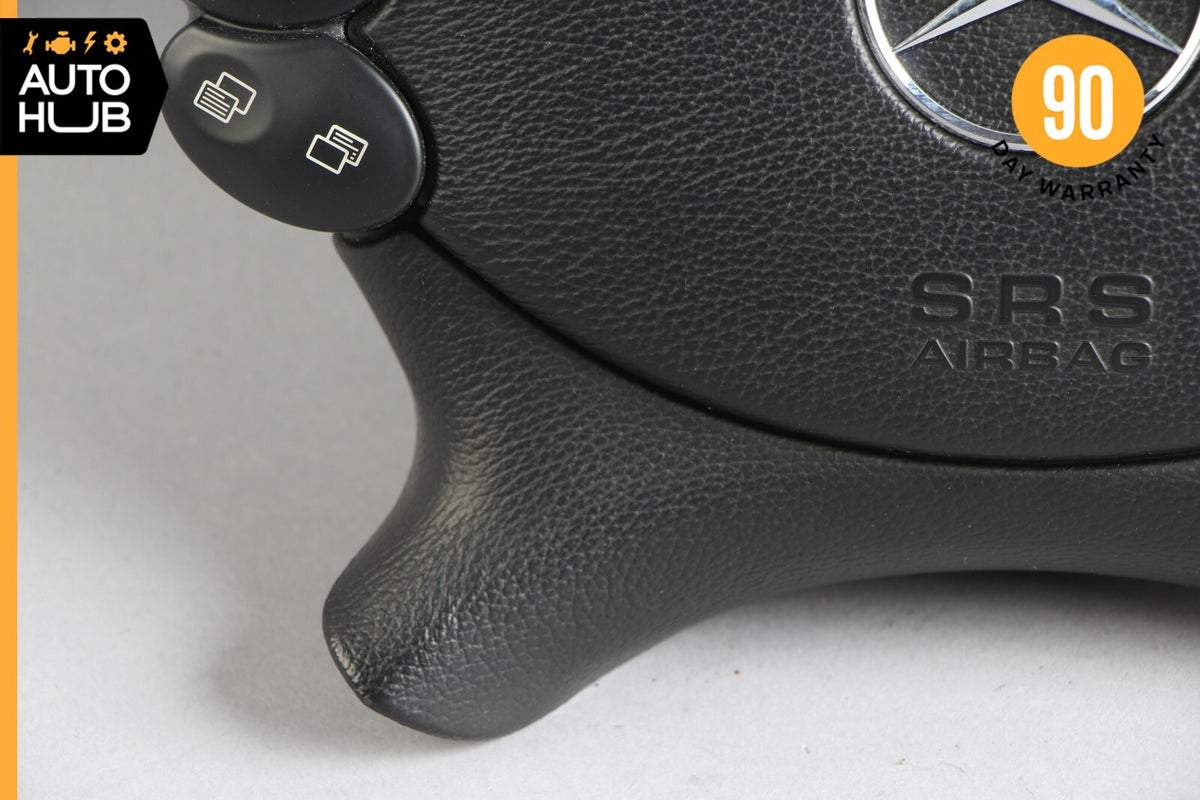 Mercedes R230 SL500 SL55 AMG CLK500 E350 Steering Wheel Airbag Air Bag Black OEM - photo 5