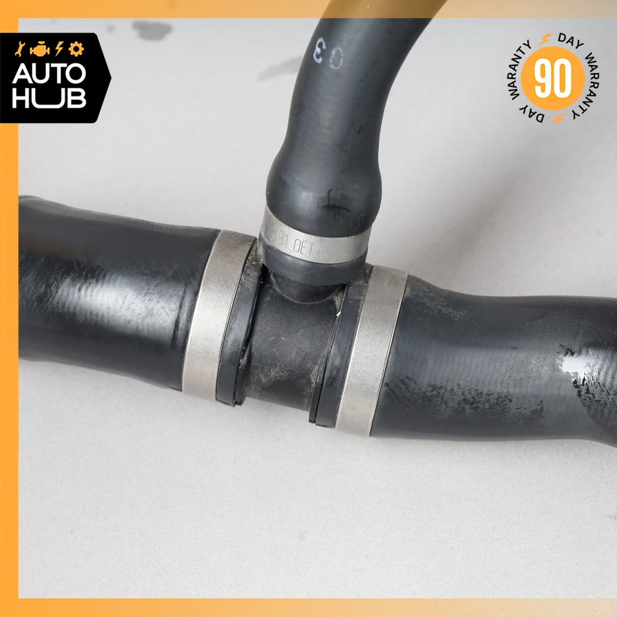 03-06 Mercedes R230 SL500 Lower Radiator Coolant Hose 2305012182 OEM - photo 3