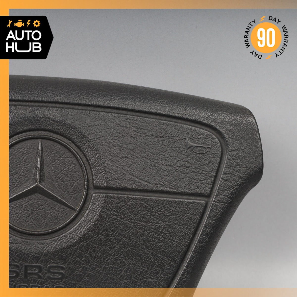 92-98 Mercedes R129 SL320 300SL Driver Steering Wheel Airbag Air Bag Brown OEM - photo 2