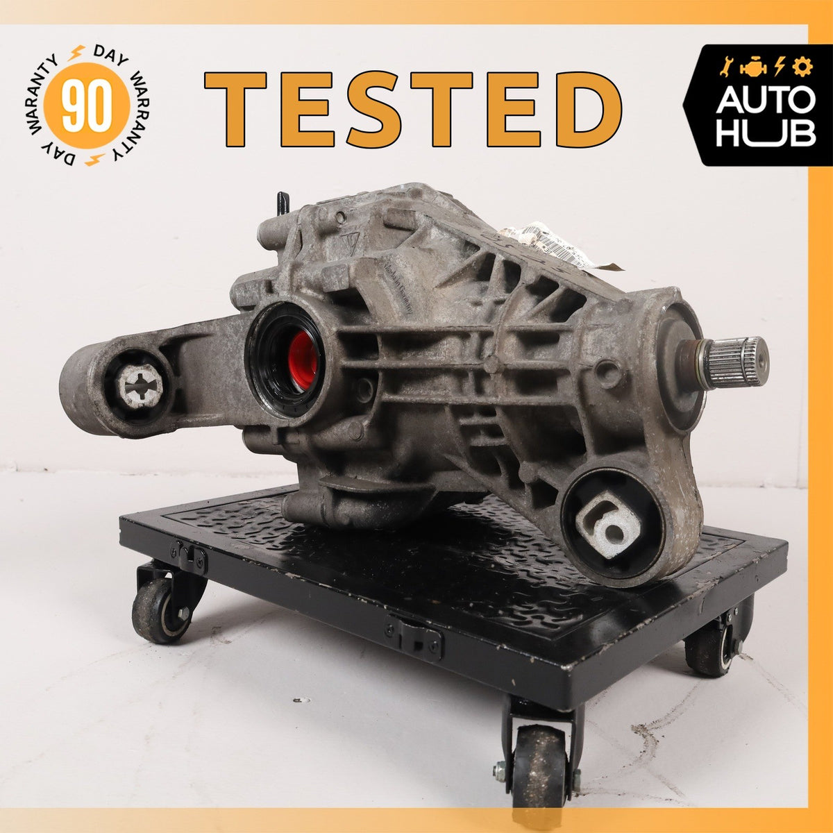 11-14 Porsche Cayenne S 958 4.8L V8 Rear Differential Diff Axle Carrier OEM - photo 1