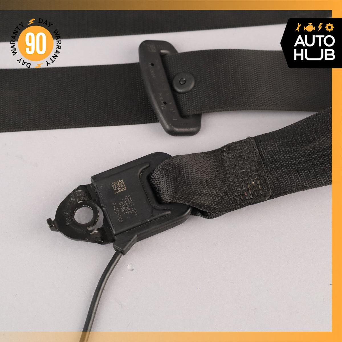 07-12 Mercedes R230 SL550 SL55 AMG Right Side Seat Belt Retractor Black OEM - photo 8