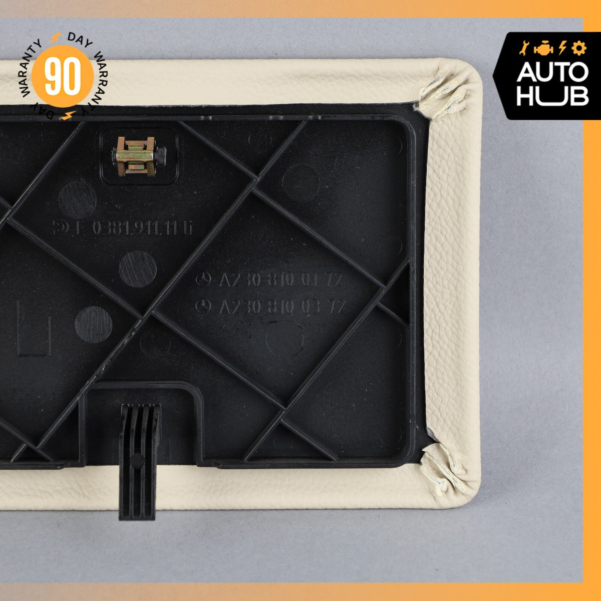 03-06 Mercedes R230 SL500 SL55 Storage Compartment Lid Cover Rear Left Side OEM - photo 8