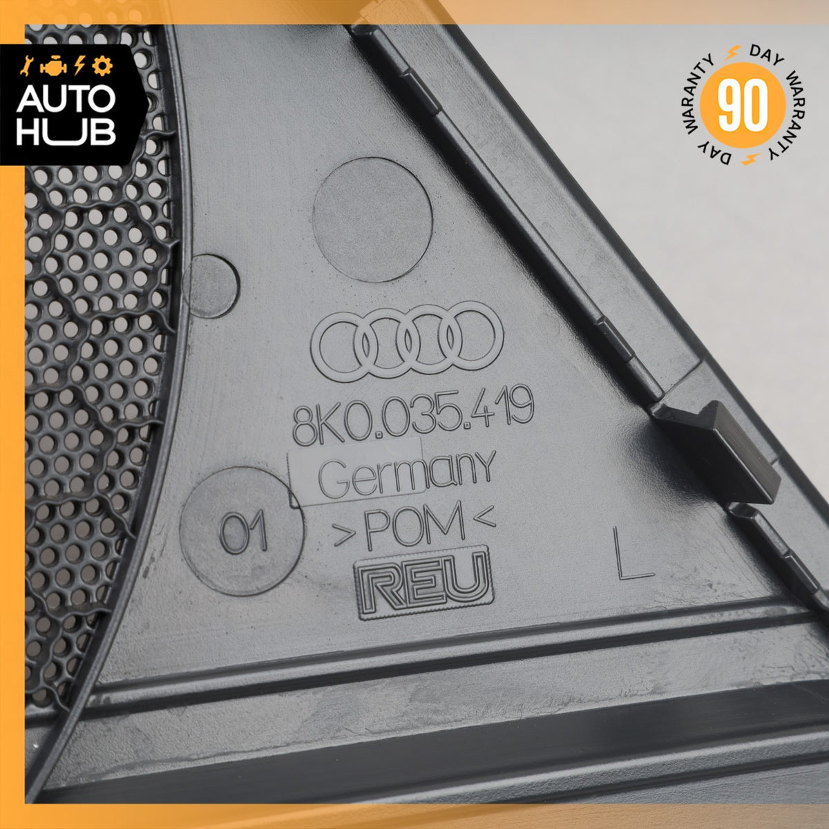 Audi B8 A4 Front Left Driver Door Speaker Cover Panel Grille Trim 8K0035419 OEM - photo 18