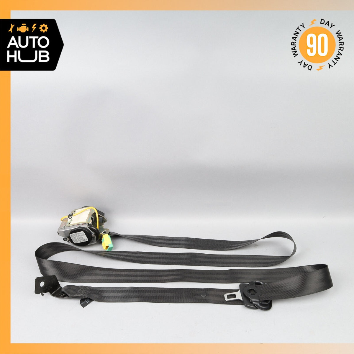 06-13 Bentley Continental Flying Spur Rear Right Side Seat Belt Black OEM - photo 2