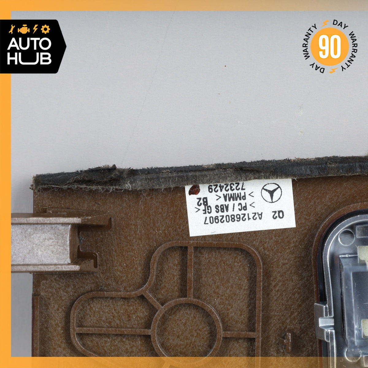10-13 Mercedes W212 E350 E400 E550 Center Console Switch Trim Bezel Wood OEM - photo 9
