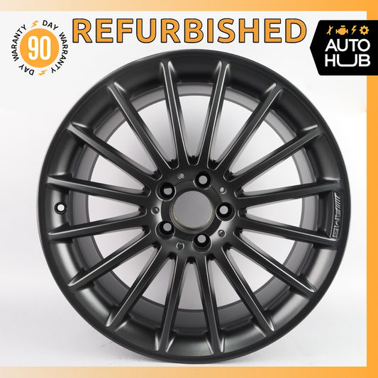 Mercedes W117 CLA45 CLA250 8 x 19 19'' Wheel Rim Matte Black 1764010502 OEM - photo 1