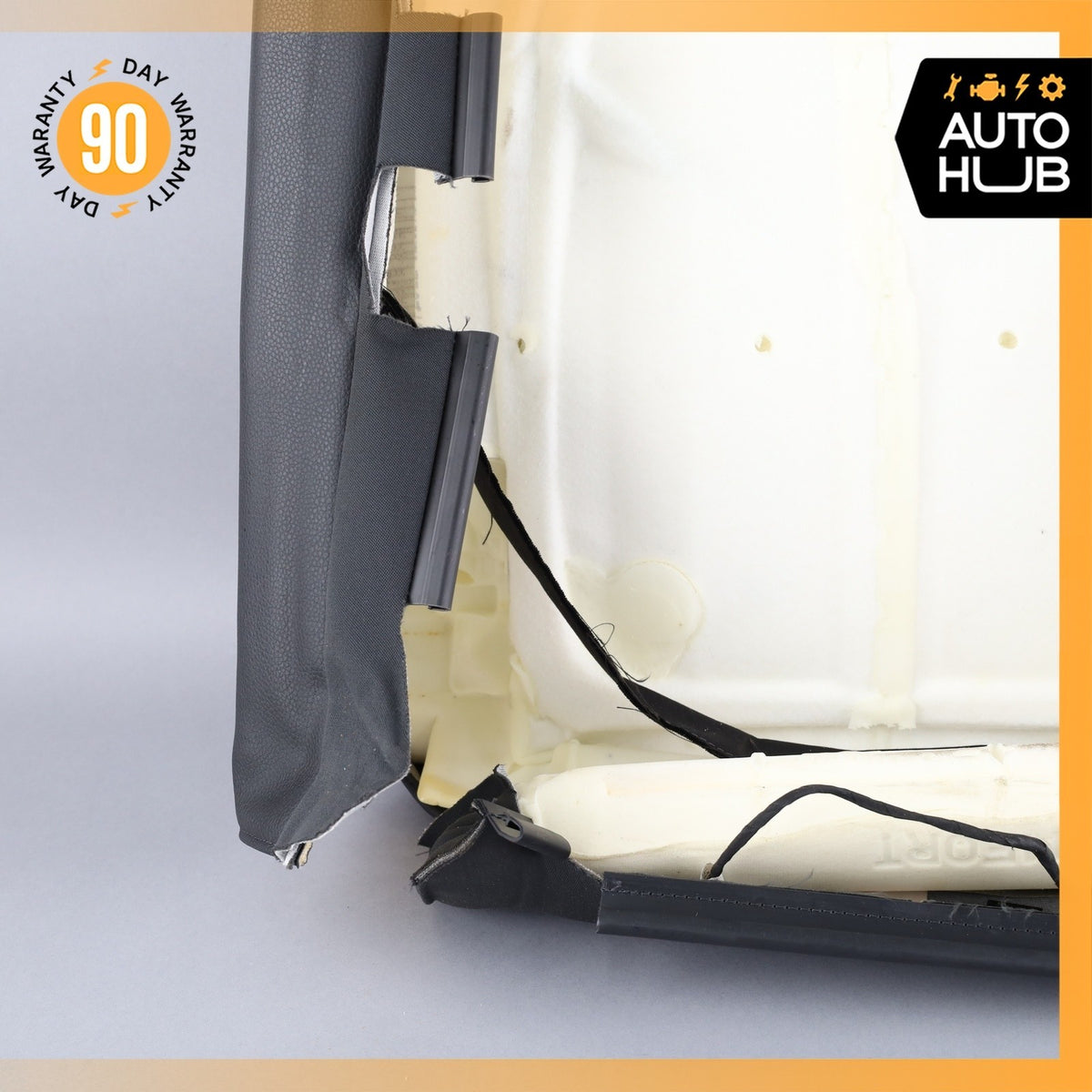 11-18 Porsche Cayenne 958 Front Right Side Seat Upper Cushion Black OEM - photo 13