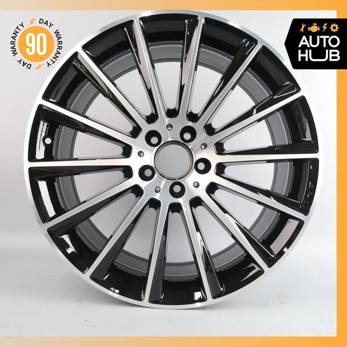 Mercedes X253 GLC300 GLC43 AMG 8.5 x 20 20" Wheel Rim Polished Black OEM - photo 2