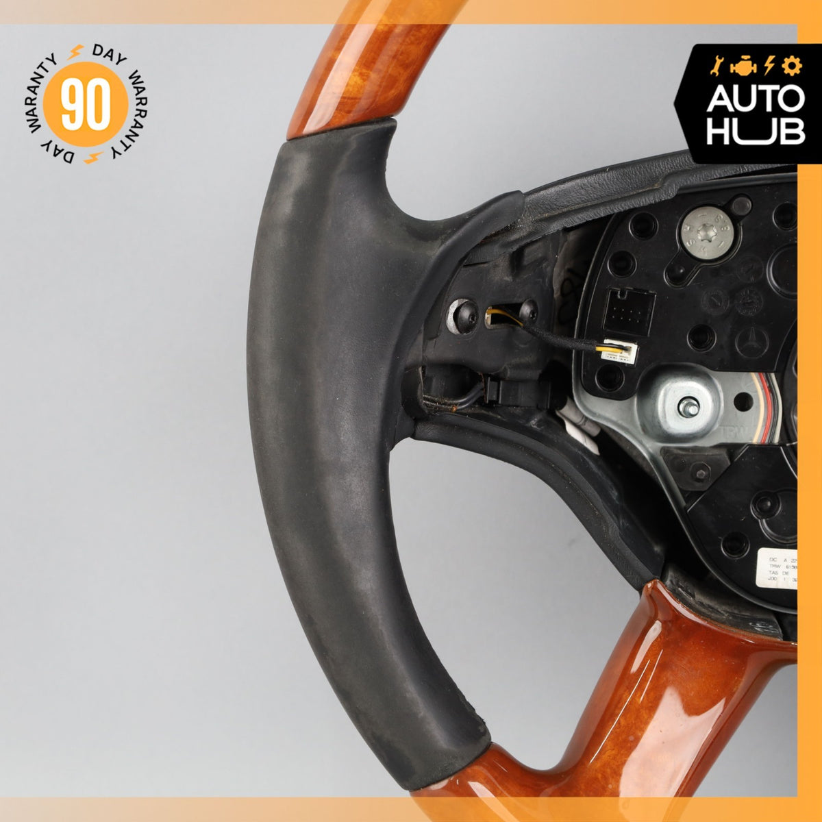 07-10 Mercedes W216 CL63 AMG Driver Steering Wheel Designo w/Paddle Shifters OEM - photo 7