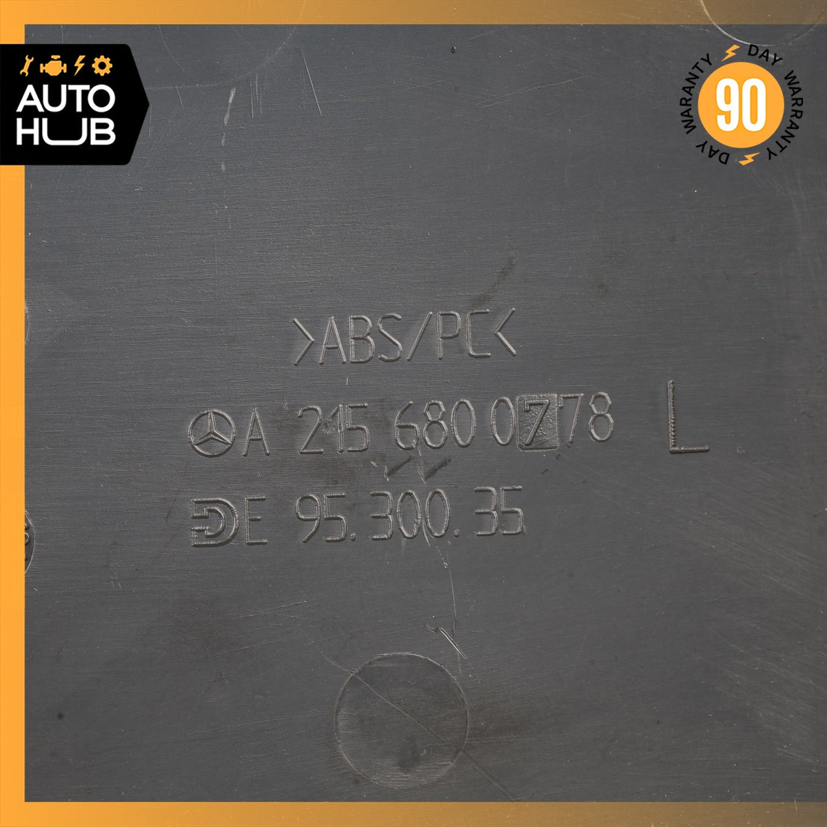 03-06 Mercedes W215 CL500 Dashboard Dash Board Trim Panel Left Driver Side Black - photo 9