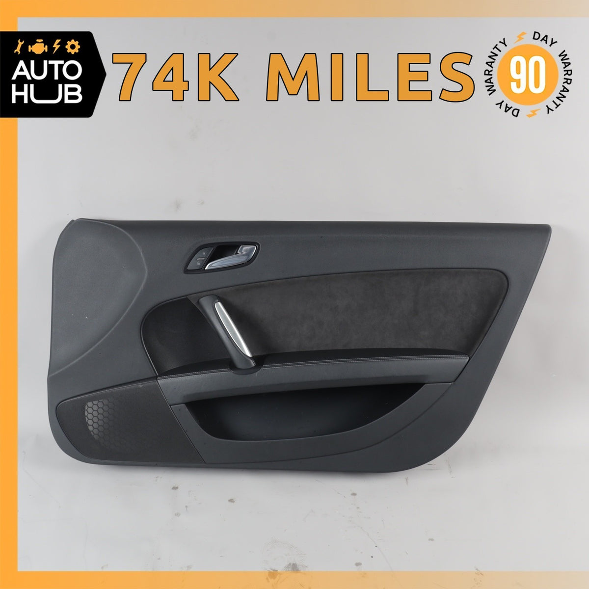 08-15 Audi J8 TT Front Right Side Interior Door Panel Suede OEM 74k - photo 1