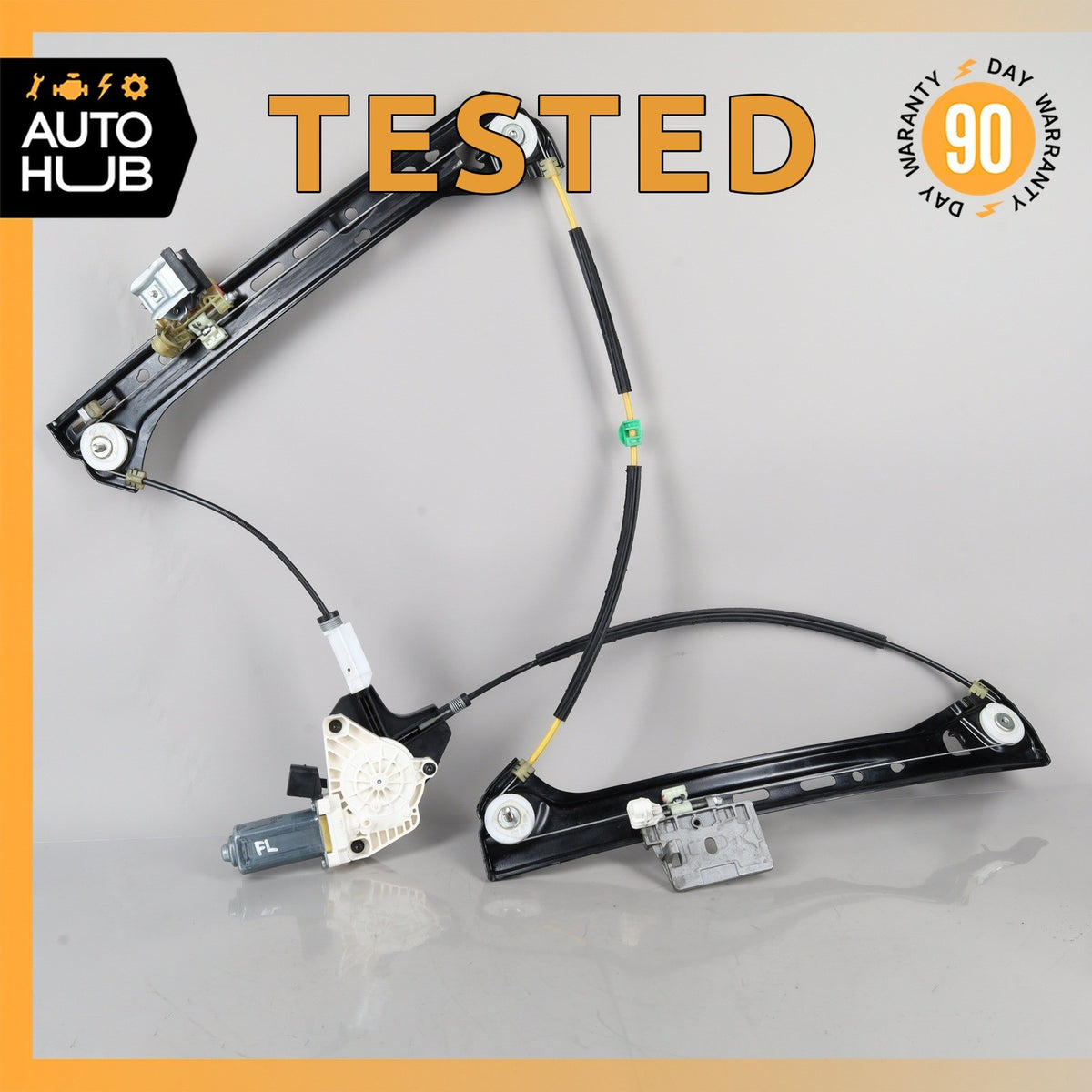 17-23 Mercedes C205 C300 C63 Front Left Side Window Regulator Motor OEM - photo 1